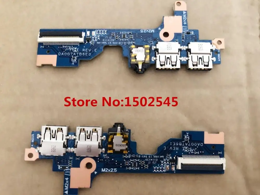 Ноутбук интерфейсная плата USB для hp 14-CE 14-CE0027TX 14-CE0028TX 14-CE0033TX звуковая плата USB доска DAG7ADTB8B0