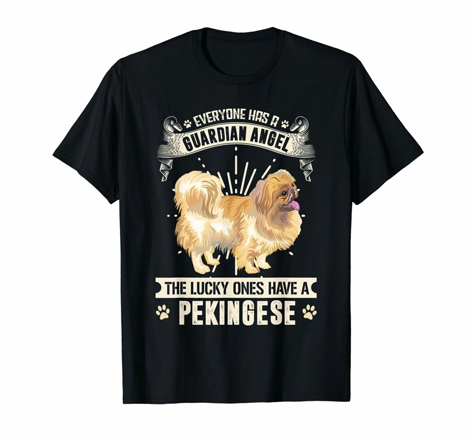 

My Pekingese Is A Guardian Angel T-Shirt Gift Cool Gift Personality Tee Shirt