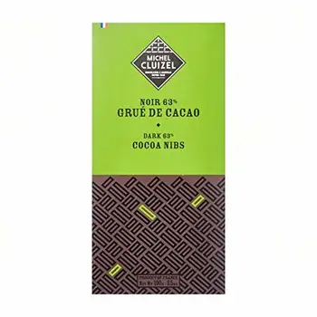 

Michel Cluizel - Tableta de chocolate negro con grué de cacao