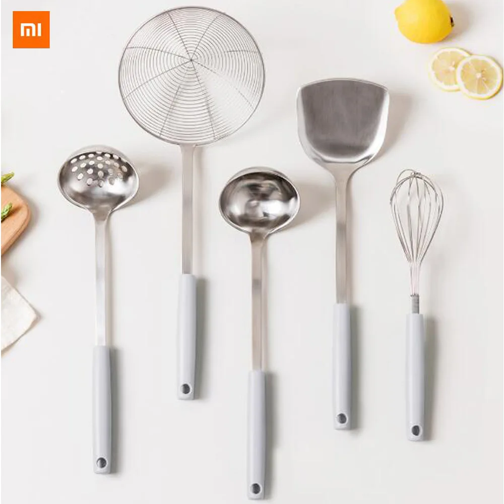 Лопатка из нержавеющей стали Xiaomi JJ ложка для супа дуршлаг лопатка фильтр