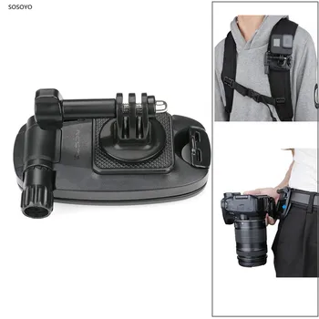 

Quick Release Backpack Clamp Adjustable Strap Holder Clip Mount For GoPro SJCAM DJI OSMO Pocket OSMO Action Camera Accessories