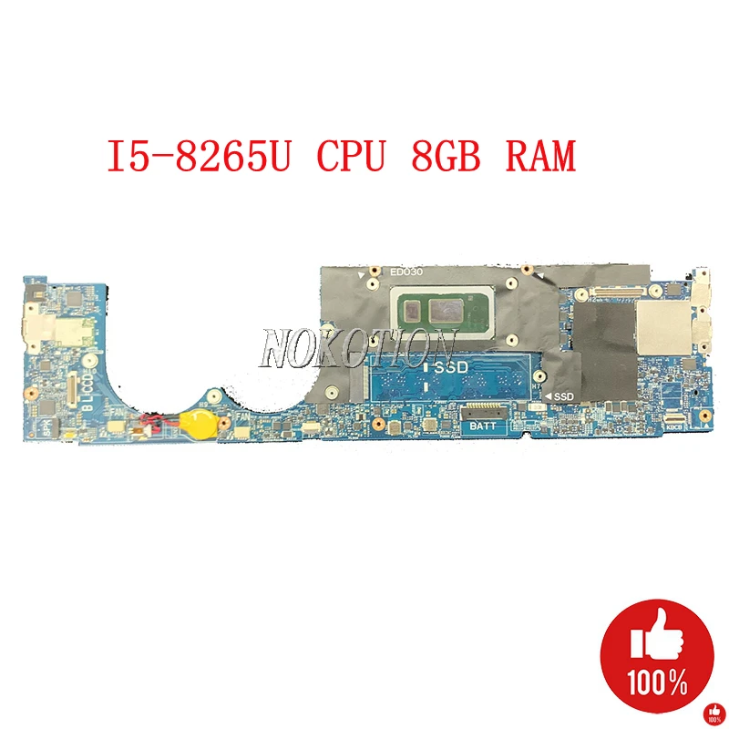 Nokotion Edo30 La-e672p For Dell Xps 13 9380 13.3 Inch Laptop