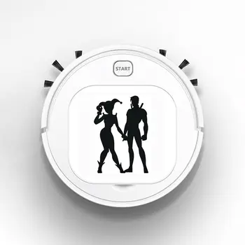 

Auto USB Sweeping 1800Pa Multifunction Smart Robot Vacuum Cleaner Dry Wet Floor Cleaner Comic Batman Nightwing Harley Quinn