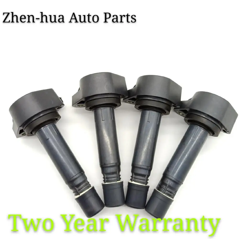 4 шт. новая катушка зажигания 30520-RNA-A01 099700-101 для Honda Civic 2006-2011 1.8L UF582 C1580 UF-582 30520 РНК A01 30520RNAA01 автомобиля