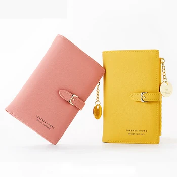 

Luxury Leather Short Women Wallet Many Department Ladies Small Clutch Money Coin Card Holders Purse Slim Female Wallets Cartera