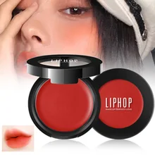 3-в-1 матовые тени для век помада, румяна долго держится на губах высокое пигментный макияж румяна крем KG66