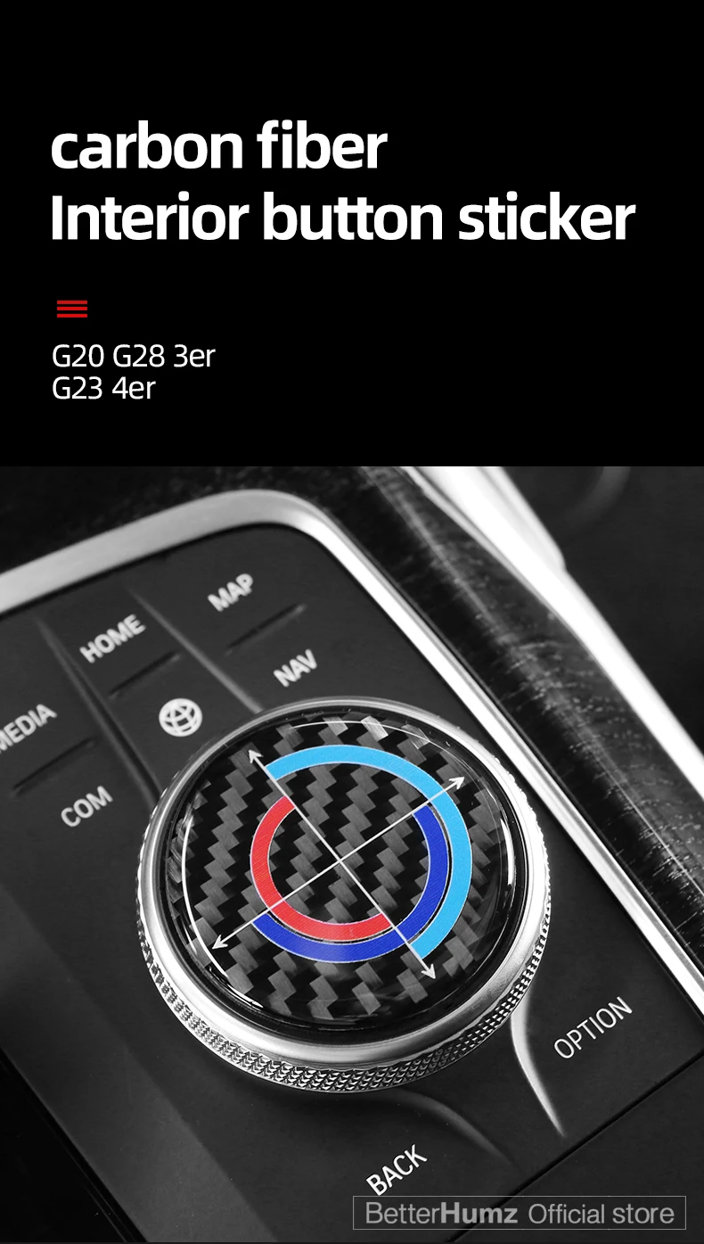 Adesivo Tasti Multimediali Per BMW - Rivestimento Argento Per Serie 1,3,5,7