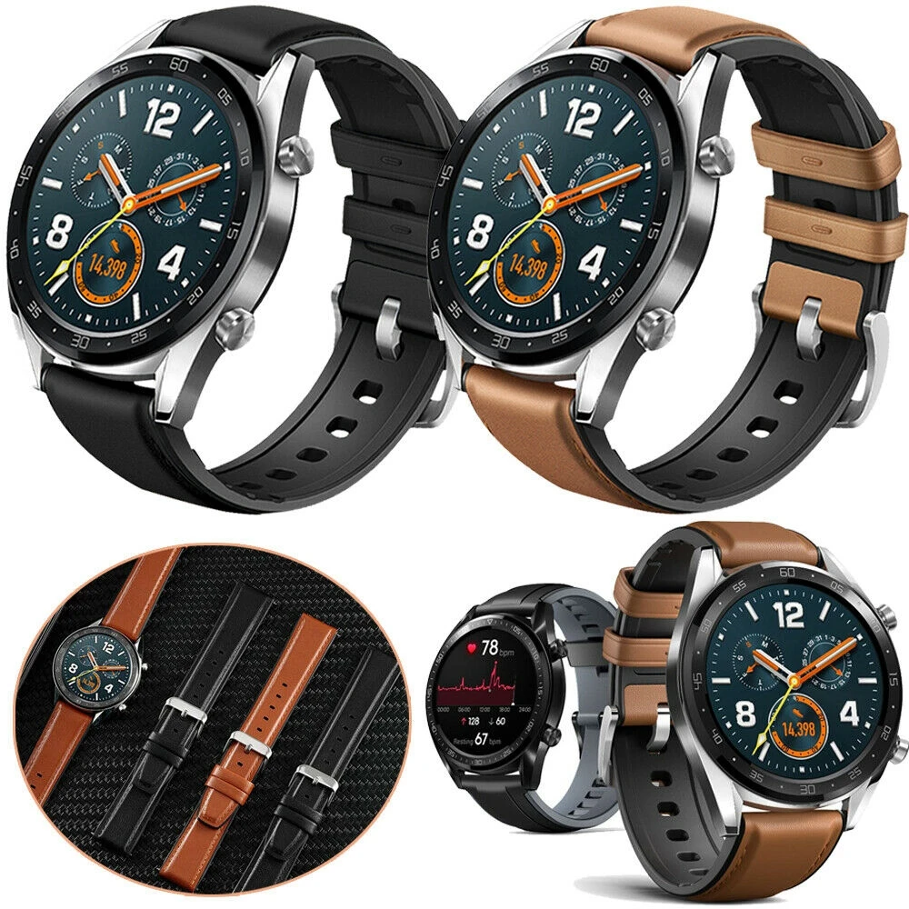 22 мм браслет для Huami Amazfit GTR 47 мм Смарт-часы для Xiaomi huawei Wacth GT/активная кожа+ Силиконовый ремешок для часов