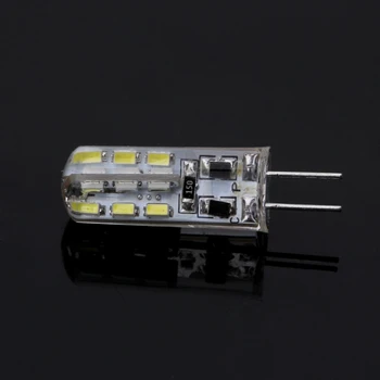 

G4 Dimmable LED Corn Bulb Silicone Crystal Light 2835/3014 SMD/COB Lamp