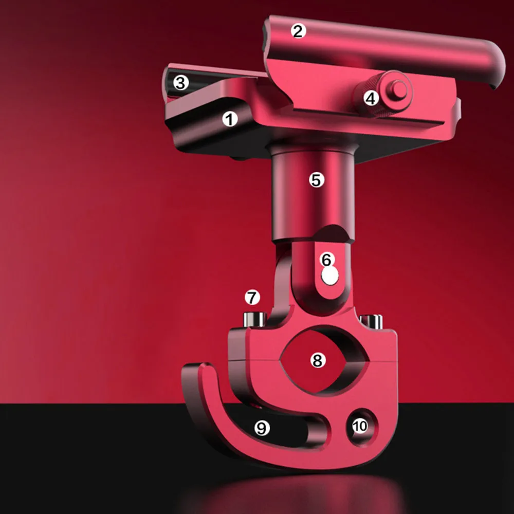 Smartphone houder fiets motorcycle bicycle universal rotary navigation aluminum alloy mobile phone bracket fiets houder 30O7