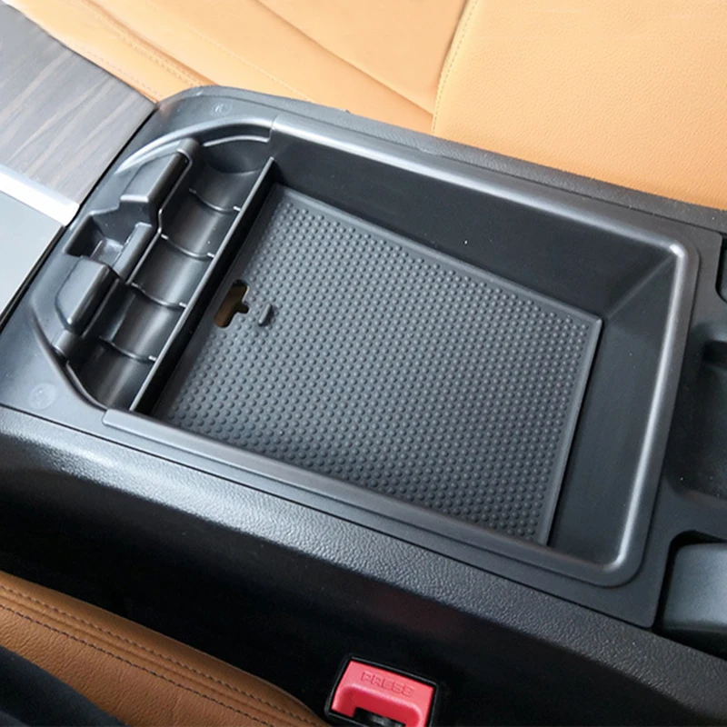 Для BMW X3 X4 G01 G02 2018 2019 центральный подлокотник коробка для хранения Контейнер лоток