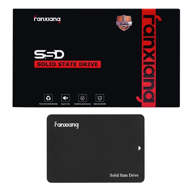 FanXiang-disco duro interno de estado sólido, unidad SSD de 240 pulgadas, 480GB, 2,5 GB, 512GB, 1TB, GB, SATA III, para PC, portátil y de escritorio 6