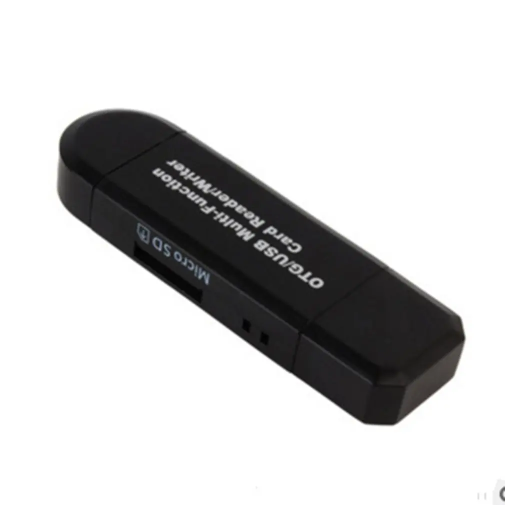 3 в 1 USB 2,0 компьютерный кард-ридер Многофункциональный Otg высокоскоростной Tf/Безопасность цифровой для Android компьютера