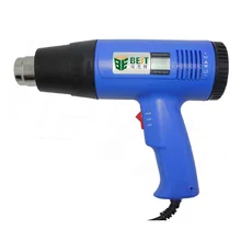 Паяльная станция Регулируемый термостатический Ручной цифровой дисплей горячий Воздушный пистолет дующий воздуходувка пистолет для обжига 8016 паяльная станция