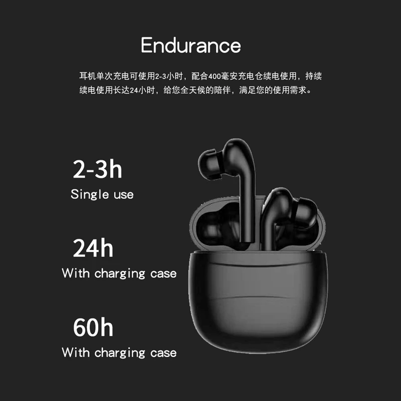 J3 Bluetooth 5,0, беспроводные TWS наушники, стерео наушники с микрофоном, наушники с прессованным управлением, супер бас, гарнитура, новинка для Iphone 11