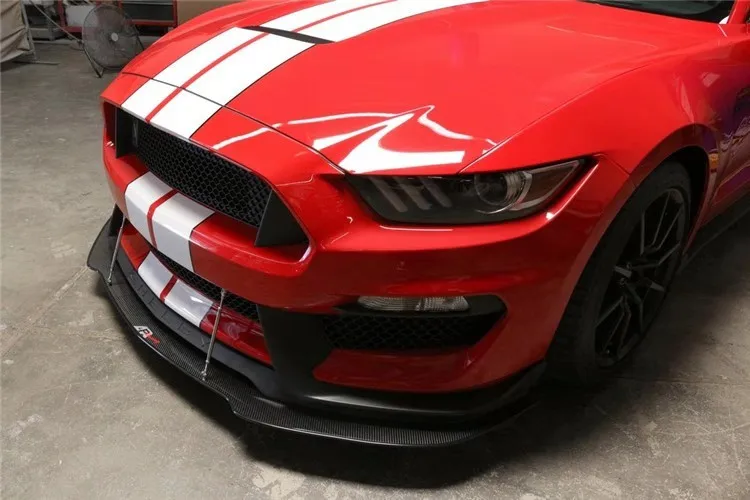 ABS/углеродное волокно передний бампер спойлер авто диффузор подходит для Ford Mustang