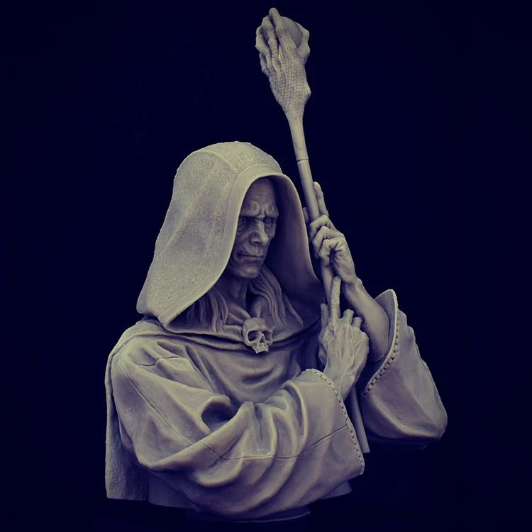 1/10 шкала resin Смола Бюст некроманта коллекция бюст