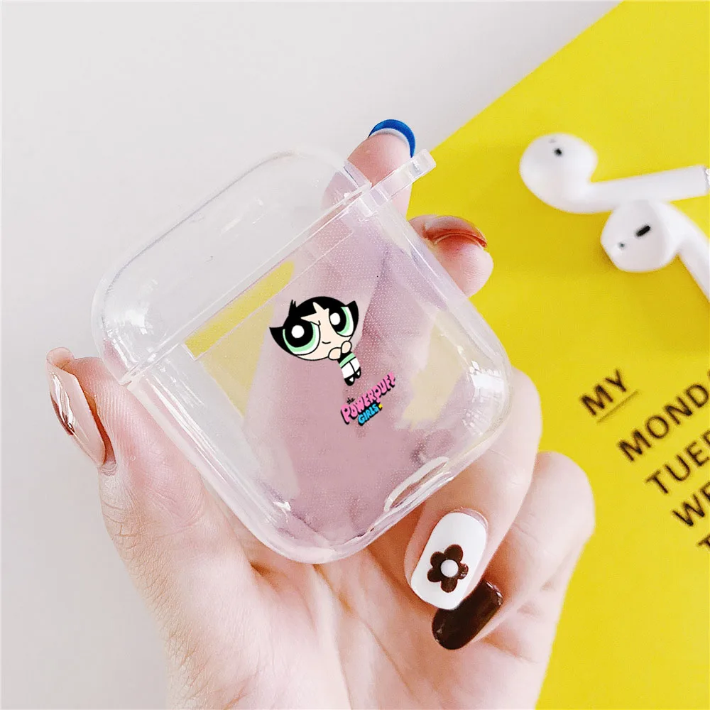 Лидер продаж, INS, комплект крышки наушники для Airpods 1/2 силиконовый защитный чехол Крышка Аксессуары милые крутые полиции наушников крышка