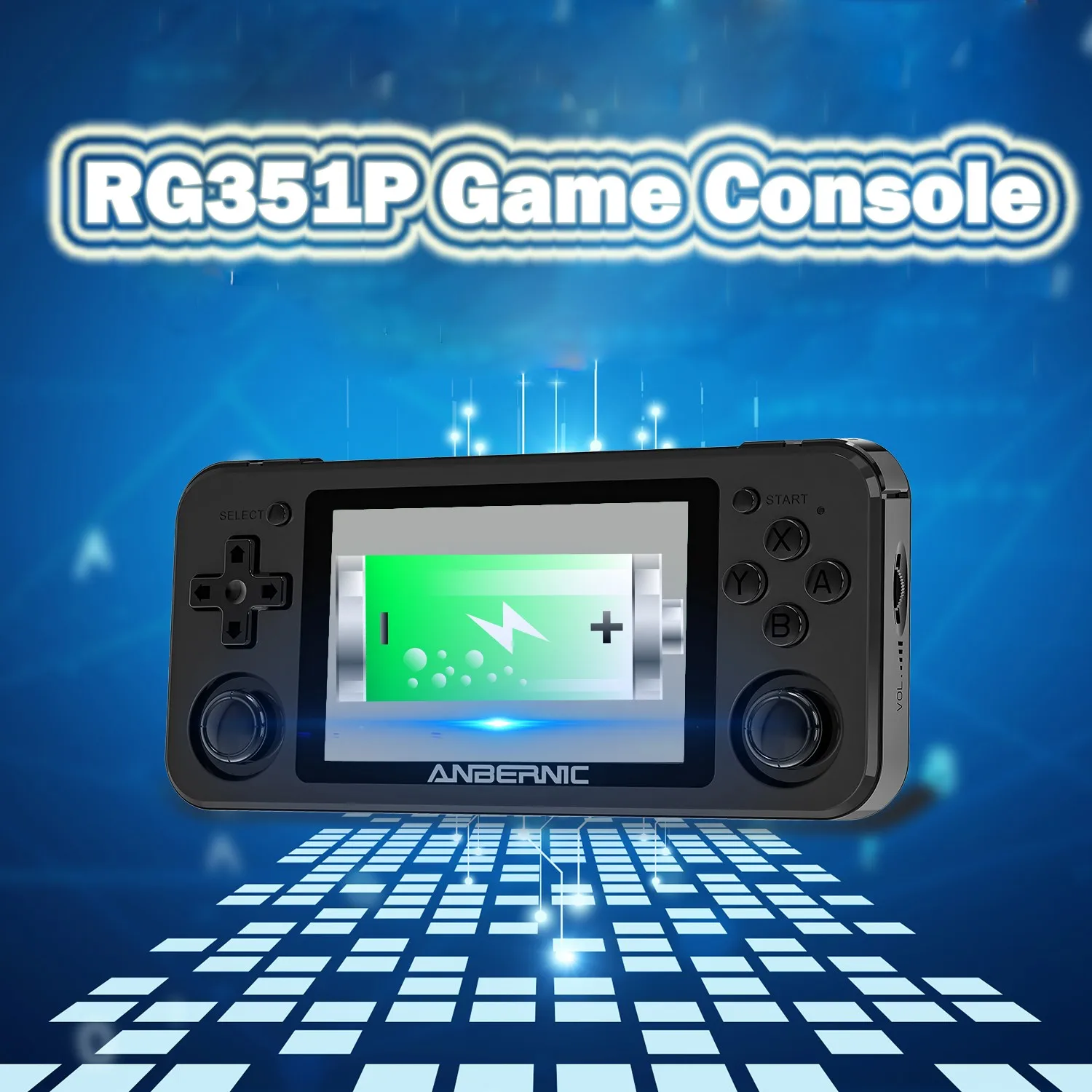 Консоль игровая ручная 3 5 дюйма 2500 игр 64 ГБ IPS-экран | Электроника
