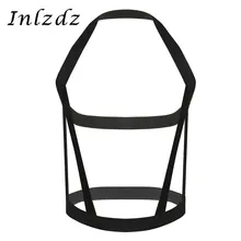 Мужские трусы нагрудный ремень нейлоновый Холтер эластичный горячий сексуальный Грудь Жгут горячий сексуальный топ на бретелях костюм пояс экзотический мужской топ на бретелях