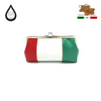 

Juice brand, genuine multicolour leather coin purse Made in Italy 342753.342