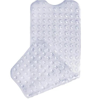 

100*40cm Large Strong PVC Bathroom Mat Anti-slip Sution Cups Bath Mats Massage Particles Safety Baby Shower for Toilet Carpet