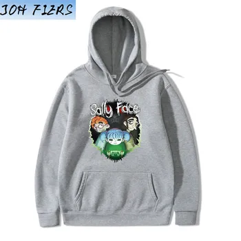 

New Fashion Sally Face Cosplay Print 2019 Sportswear Hoodies Men's Sweatshirt Male Hooded Good Hoodies Japanese Pullover Hoody