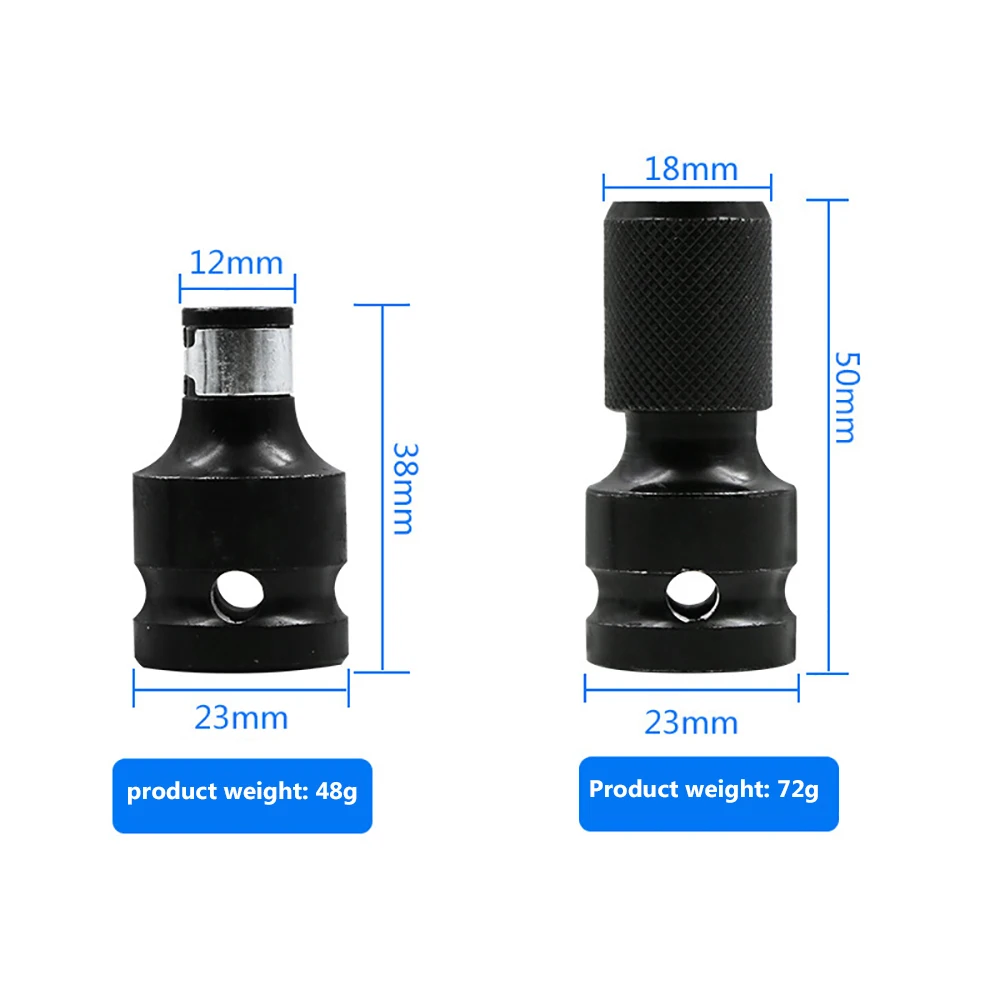 1/4 дюймовый шестигранный Зажимной патрон для сверла конверсионный комплект конвертер ударный драйвер 1/2 дюйма квадратный быстрый адаптер изменения преобразует ключ питания
