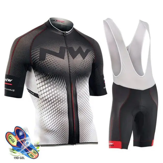 Northwave Nw Лето Велоспорт Джерси комплект велосипед Одежда Майо Ropa Ciclismo дышащий MTB велосипед велосипедная одежда горный - Цвет: 6
