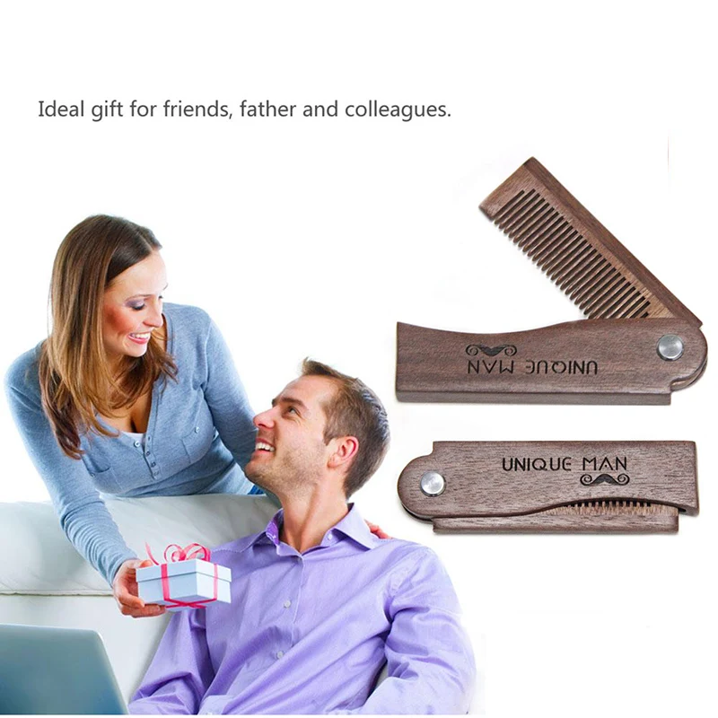 Рисунок 5 - Складная деревянная расческа для бороды для мужчин
