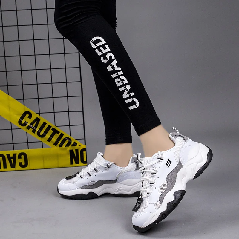 

2019 New Style Autumn Women's Korean-style Fashion Versatile Sports Footwear Travel WOMEN'S Shoes Running Shoes