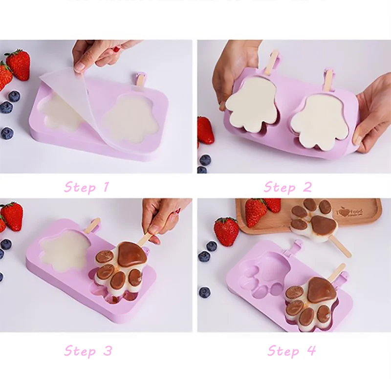 

Multifunction Silicone Cake Tools Ice Cream Molds Kitchen Fitting Baking Molds Pudding DIY Ice Cream Silicone Tools