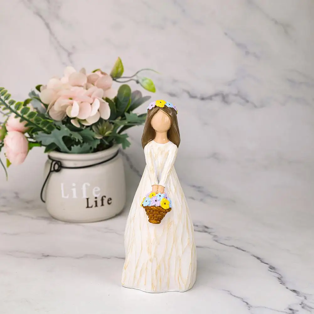 

DishyKooker Cartoon Forest Elf Shape Doll Cake Topper for Home Wedding Birthday Party Decor Craft