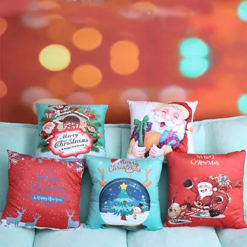 

Manufacturers Supply Christmas Pillows Car Cushions Sofa Cushions Office Seat Cushions Christmas Models Outdoor Pillow Covers