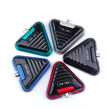 

QINK Premium TRIGO Tattoo Foot Pedal Switch with Silicone RCA Cord Triangular for Tattoo Supply