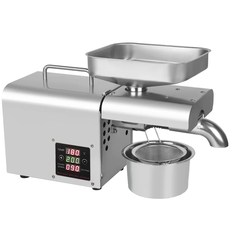 BEAUTISUN, Automatic Stainless steel oil press,cold oil machine,home oil presser, Sunflower olive  oil extractor, X1 3