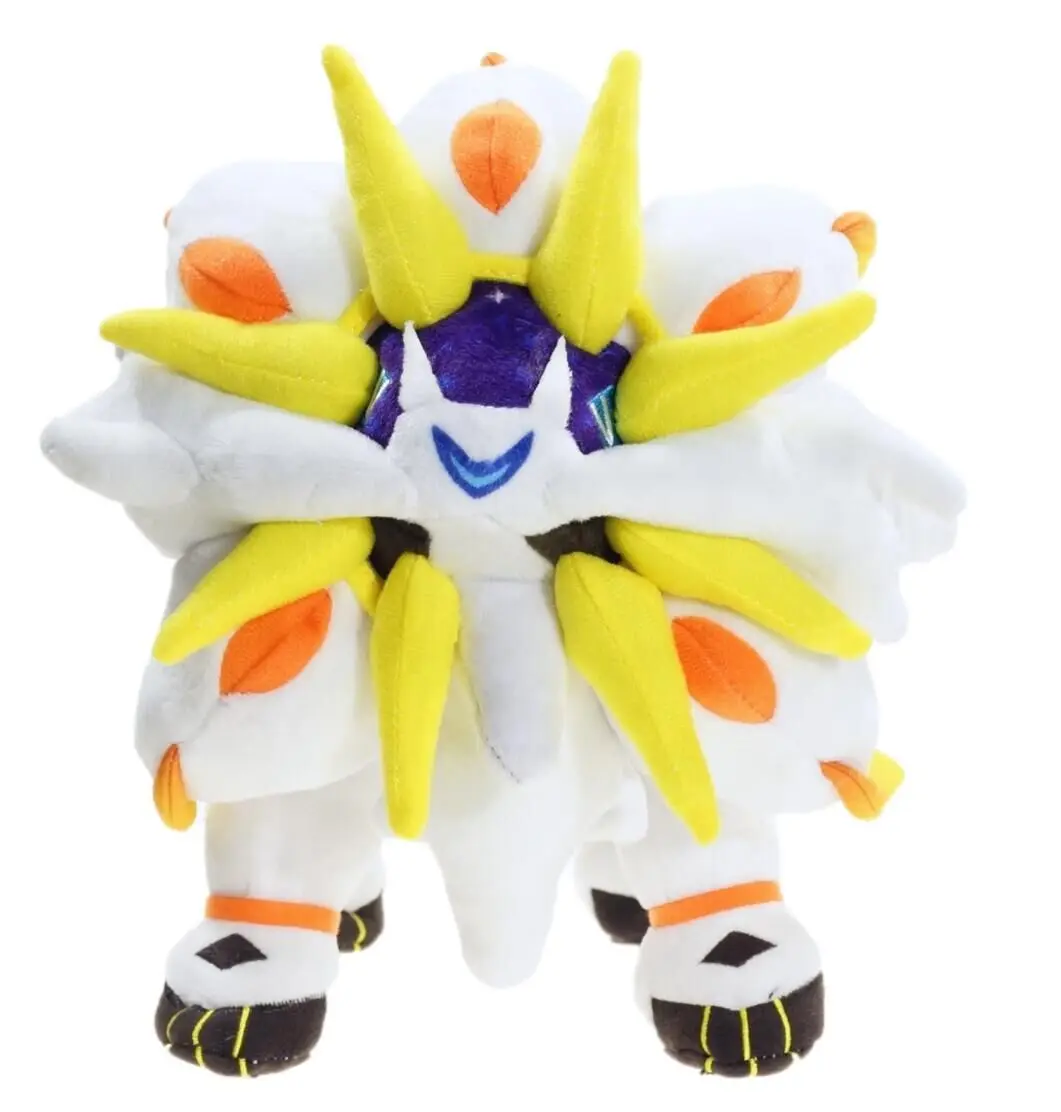 Большой размер 48 см Solgaleo аниме игрушка плюшевые мягкие реалистичные Прохладный положительный энергии хорошее качество Рождество драгоценный подарок для ребенка