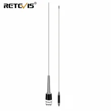 Retevis – antenne Mobile MA08 omnidirectionnelle pour voiture, talkie walkie Radio VHF 136 174MHz 200W 2.15dBi avec connecteur PL259/SL16 J/M