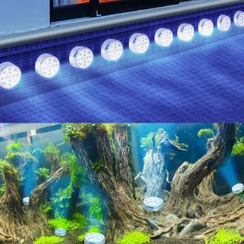 

2020 New Arrival Battery Operated 4PC 13 LED RGB Submersible Light Underwater Night Lamp Swimming Pool for Night Lighting #LR3