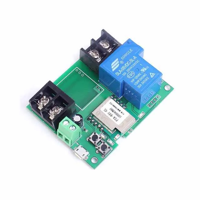 

A23-- Wifi Remote Control Relay Module 5V 30A High Power 6000W Phone APP Remote Control Timer Switch For Smart Home