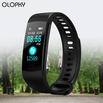 

Smart Band New Heart Rate Blood Pressure Monitor High Brightness Colorful Screen Smart Bracelet Wristband Notification For Adult