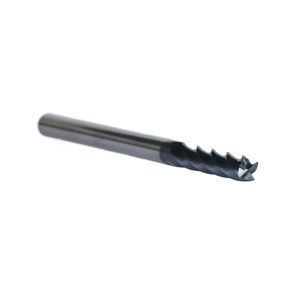 

5x Flat Top Carbide End Mill CNC Tool Spiral Cutter 4 Flutes 6mm Cutting 100mm