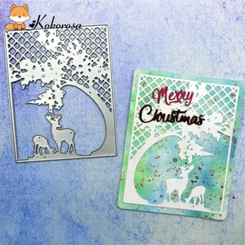 

Kokorosa 1Pc Snowflake Cutting dies Christmas Die Metal cutting dies for DIY Craft Paper Card Making scrapbooking decoration