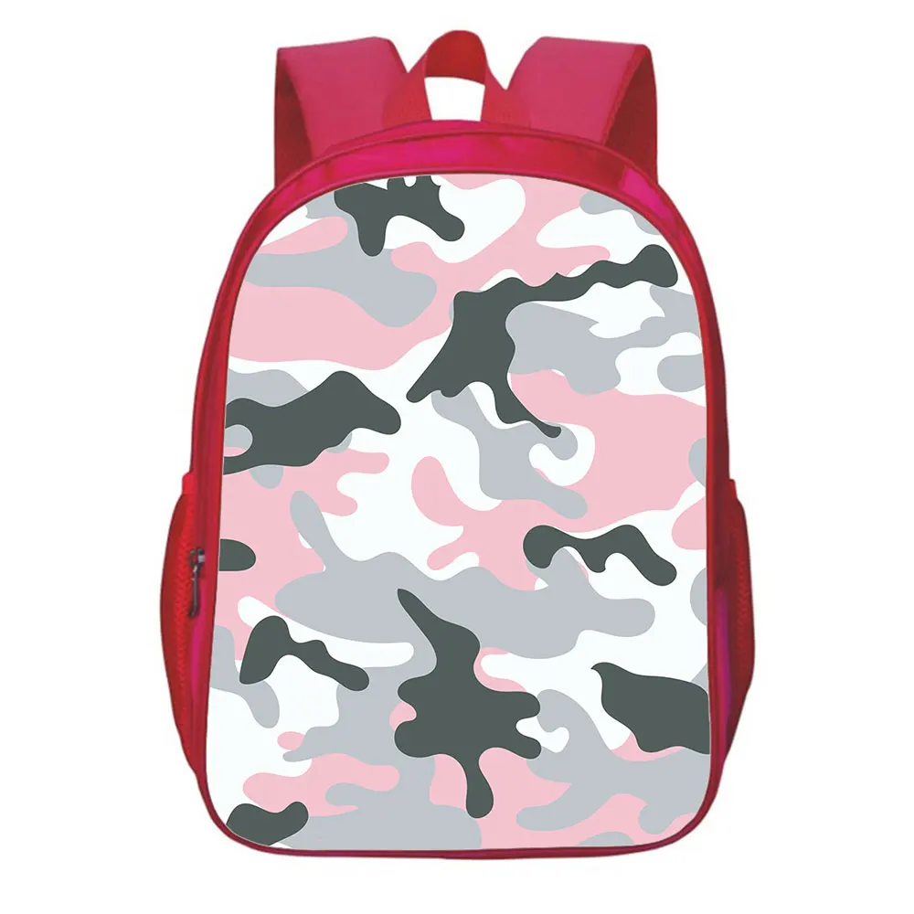 Camouflage Backpack Girls Toddler Cartoon Game Knapsack Baby Children Toddler Rucksack 13 Inches School Bag Girl gift Mochila