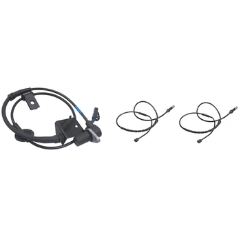 

ABS Wheel Speed Sensor Brake Induction Sensor 95610-26010 with Front & Rear Brake Pad Wear Sensor Kit