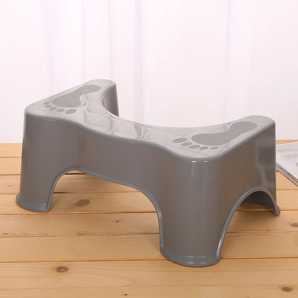 Plastic Stool Bathroom Hand Washing Stepping Footstool Baby Non-slip Toilet Stool THIN889