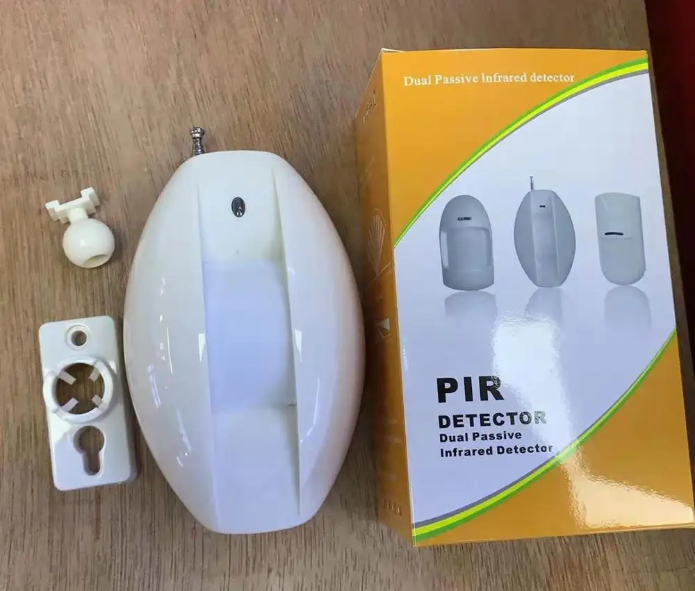 

433Mhz Wireless PIR Sensor Curtain Detector For GSM Alarm System