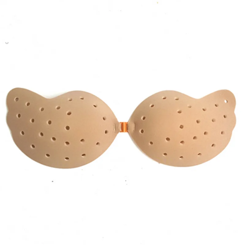 Невидимый бюстгальтер с глубоким декольте эффектом пуш ап без бретелек