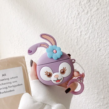 

Cute Rabbit Wireless Bluetooth Headphone Case For Huawei Freebuds 3 Freebuds3 Soft Silicone Charging Box Earphone Protective