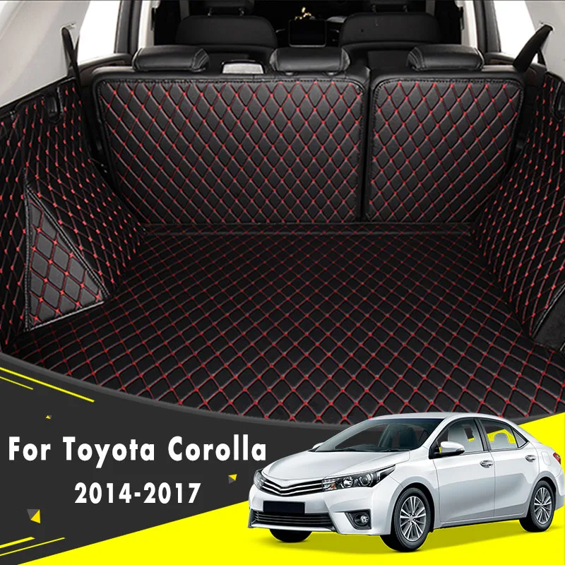

Car Styling Car Floor Trunk Carpet Rugs Mats Auto Accessories Car Cargo Liners For Toyota Corolla 2014 2015 2016 2017